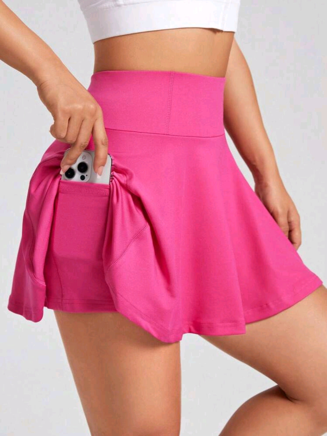 Tennis skirt with shorts