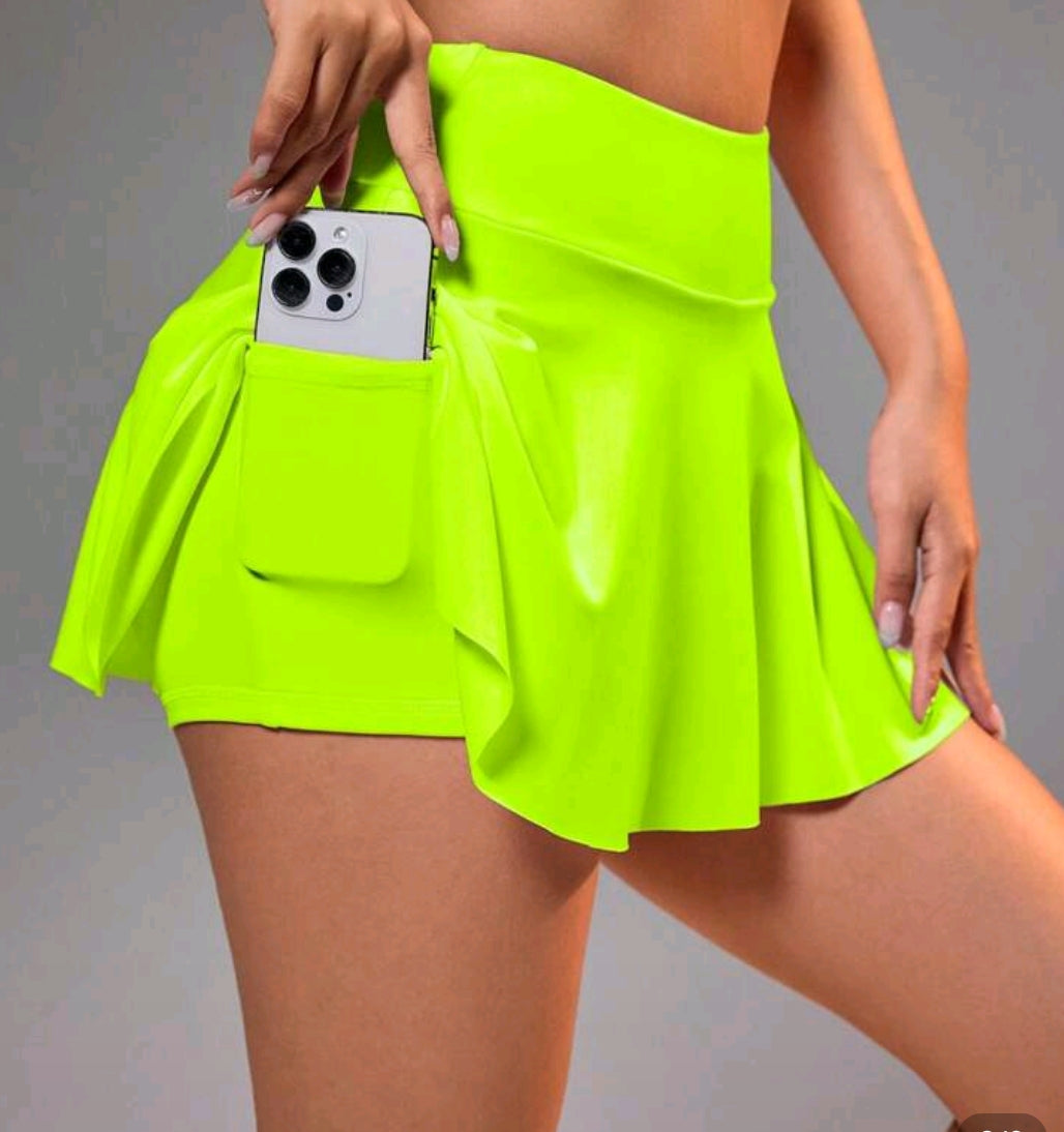 Tennis skirt with shorts