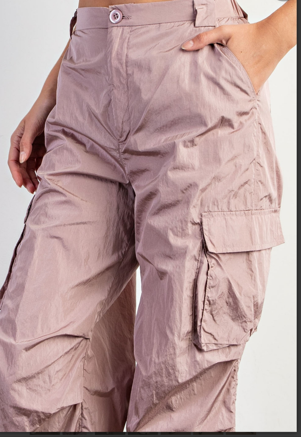 Parachute cargo pants