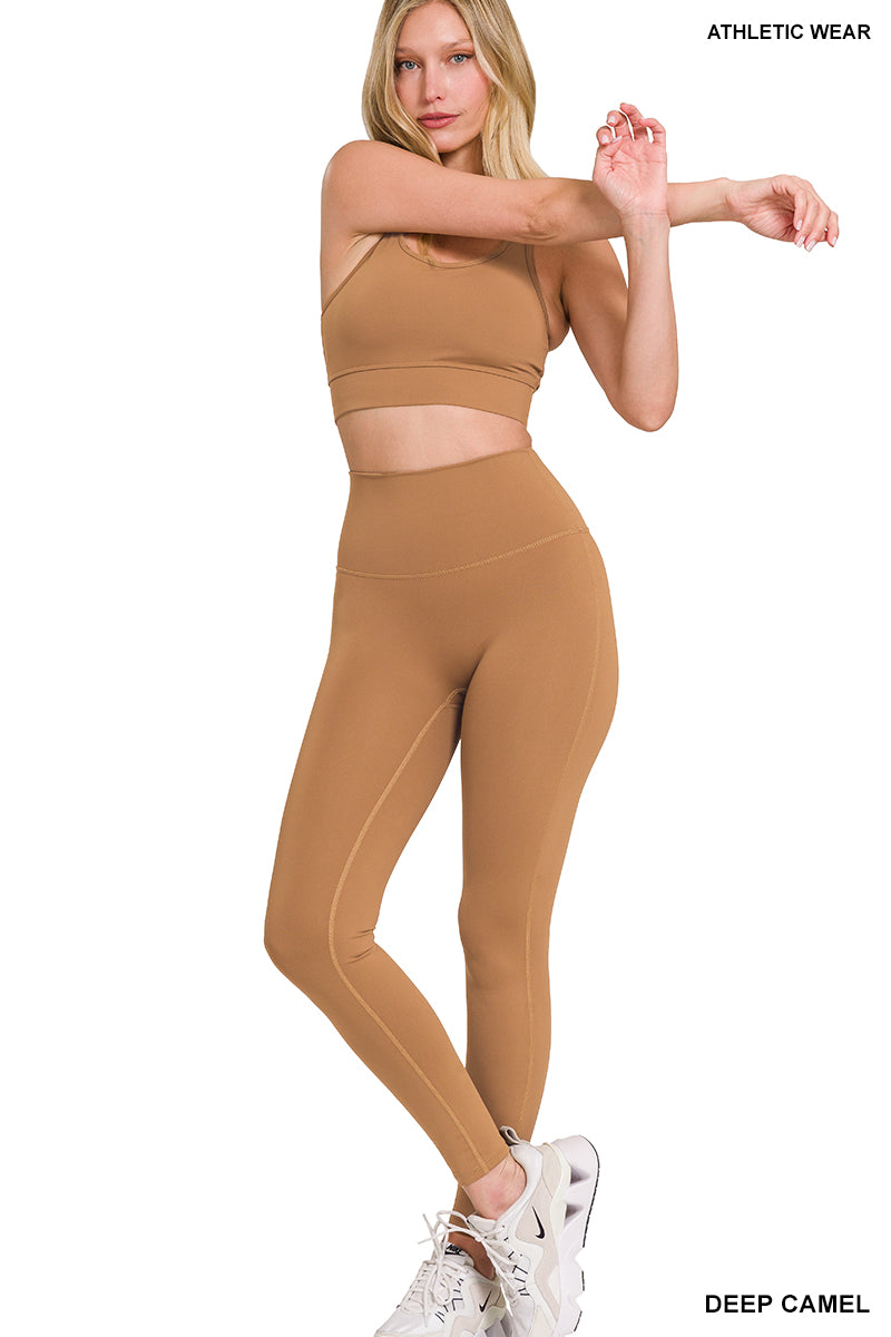Legging and sports bra set