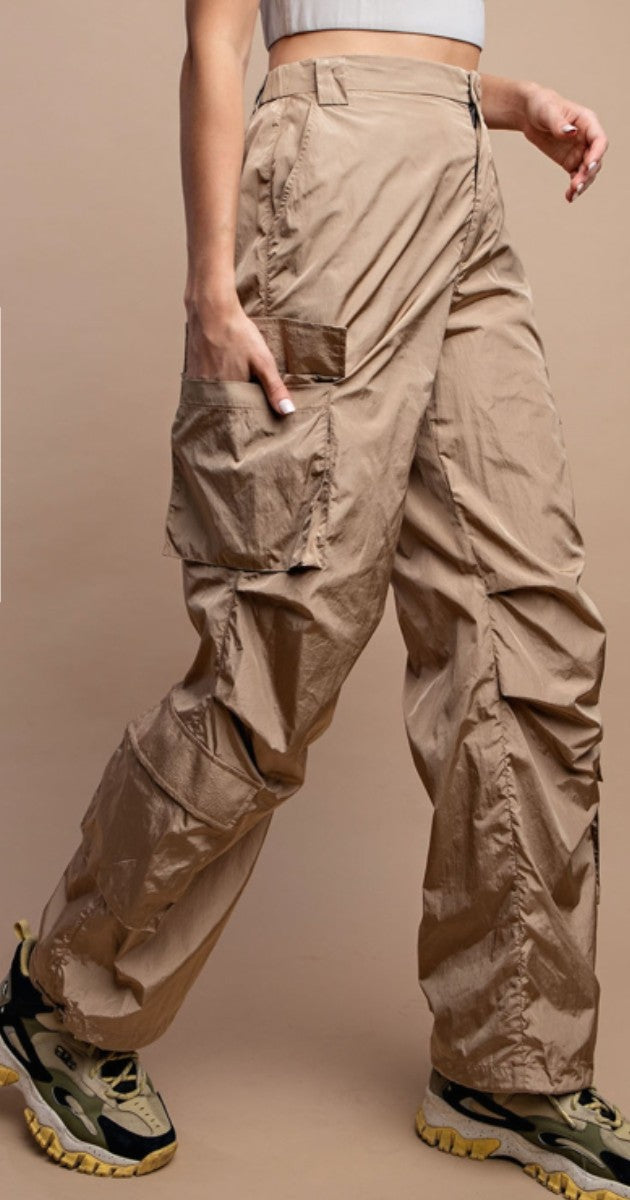 Parachute cargo pants