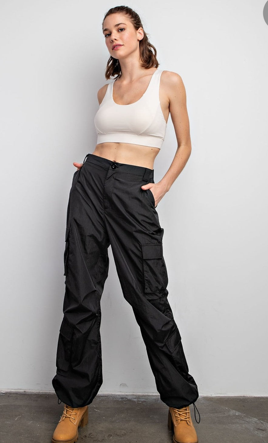Parachute cargo pants