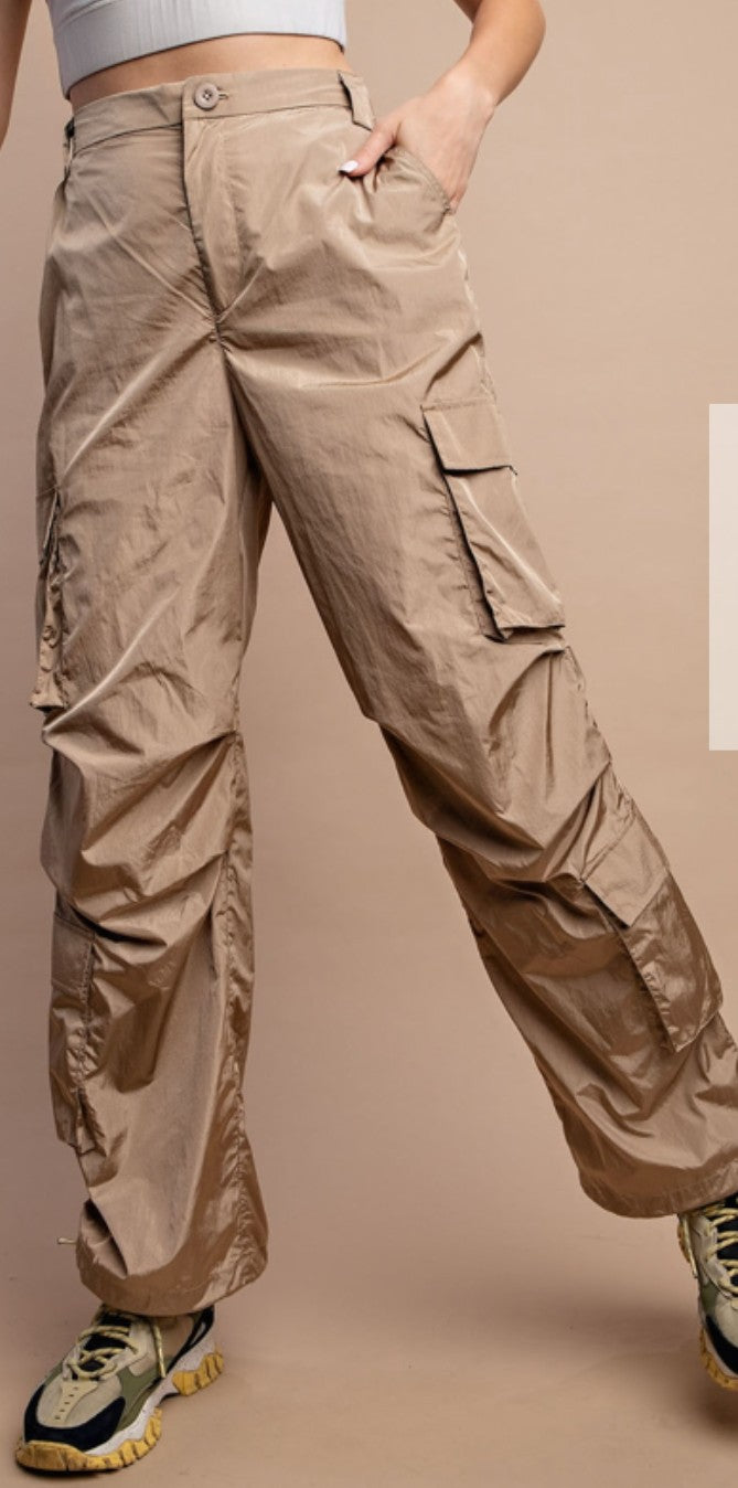 Parachute cargo pants