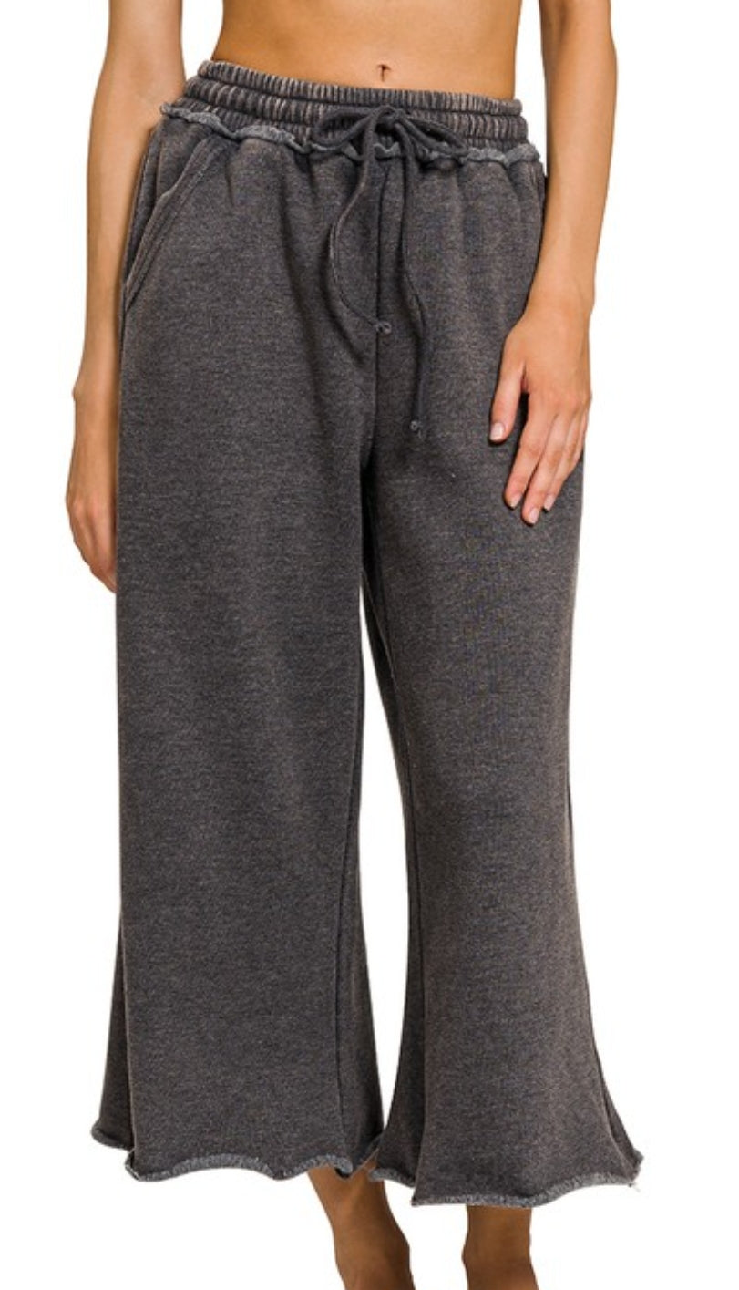 Acid palazzo sweatpants