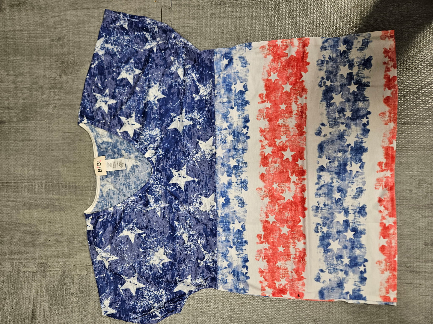 Star print t-shirt