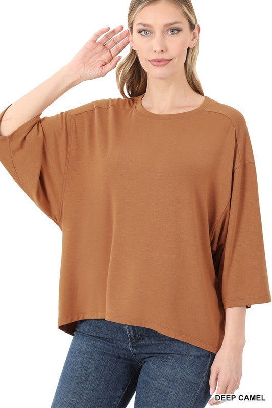 3/4 sleeve top