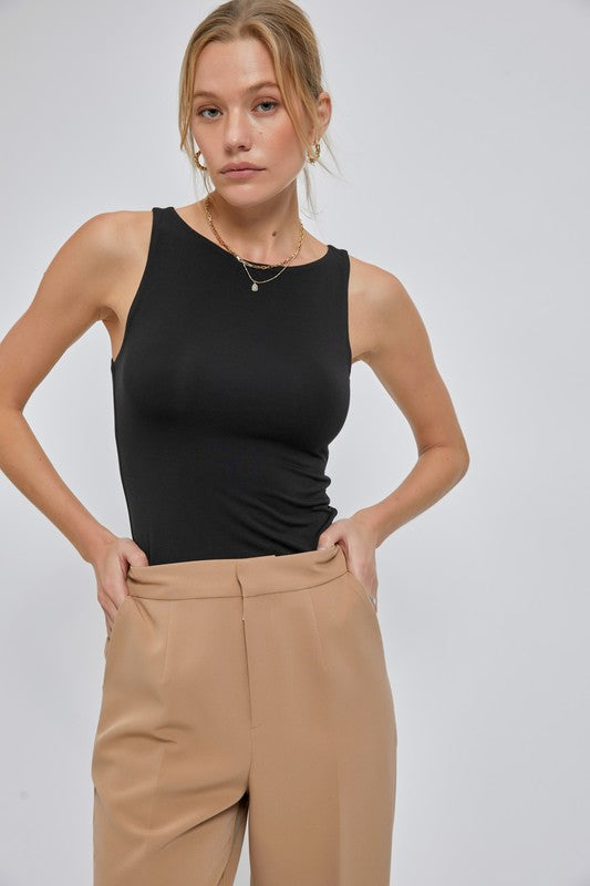 Boat neck tank