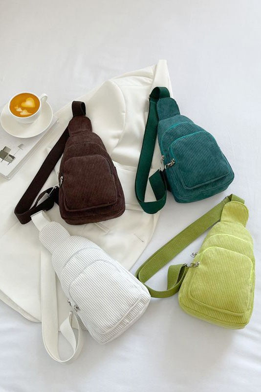 Corduroy Crossbody bag