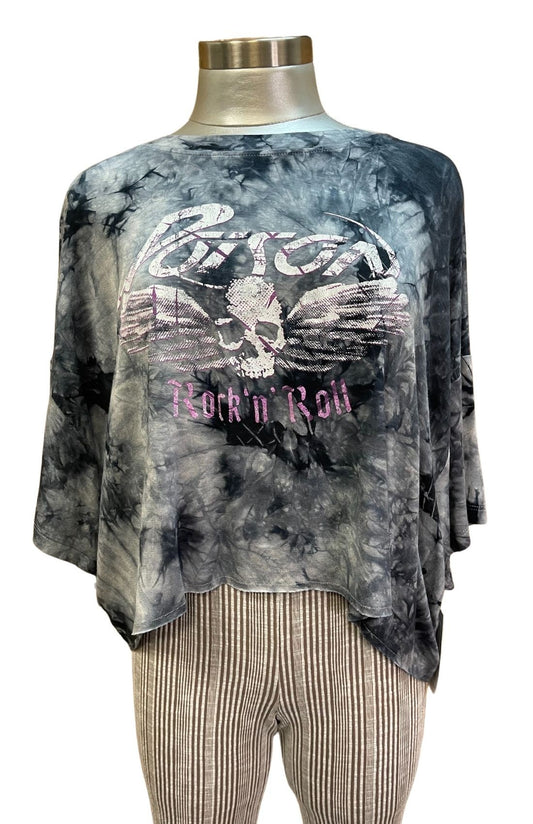 Poison Tie dye crop Tshirt