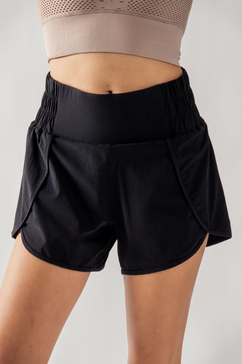 Highwaist Athleisure Split Shorts