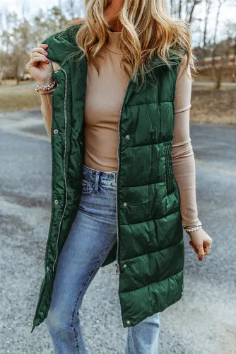 Long Puffer Vest