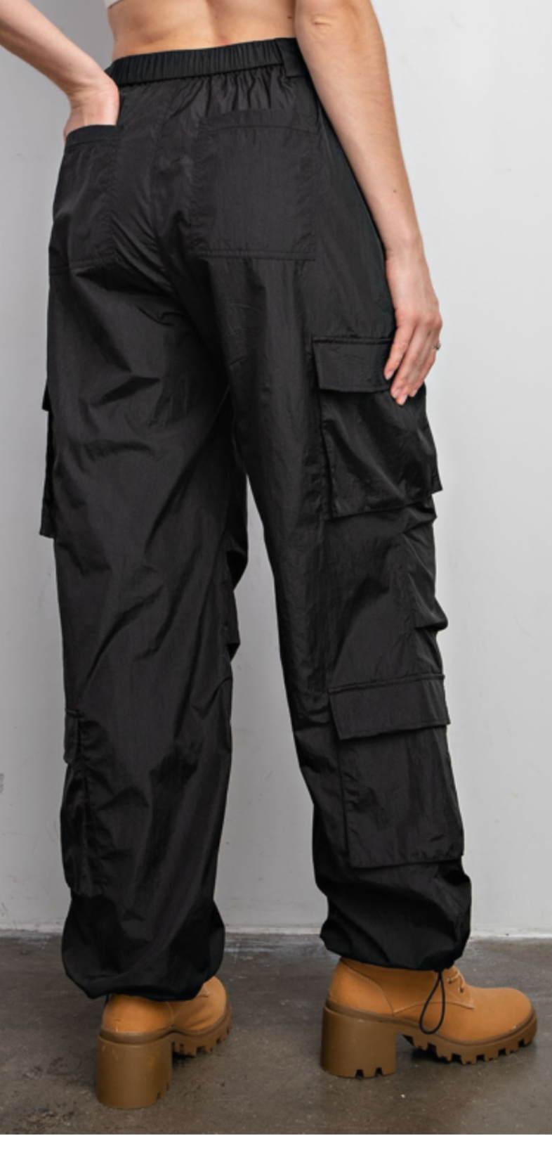 Parachute cargo pants