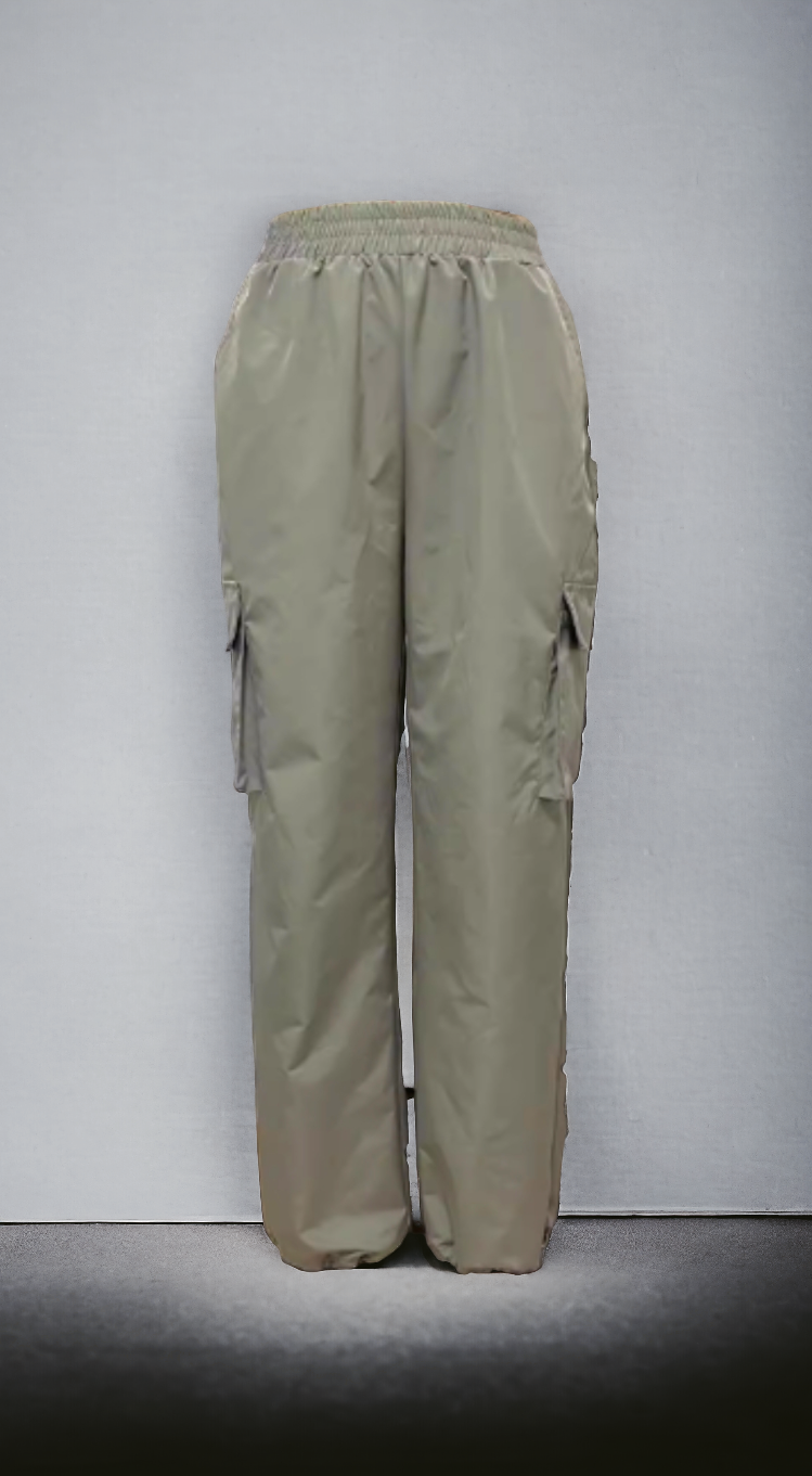 Adjustable casual cargo pants