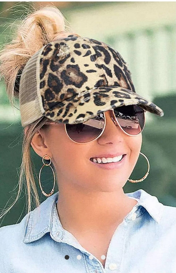 Leopard hat