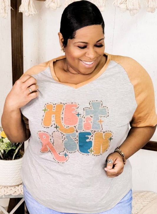 He is risen baseball T-shirt