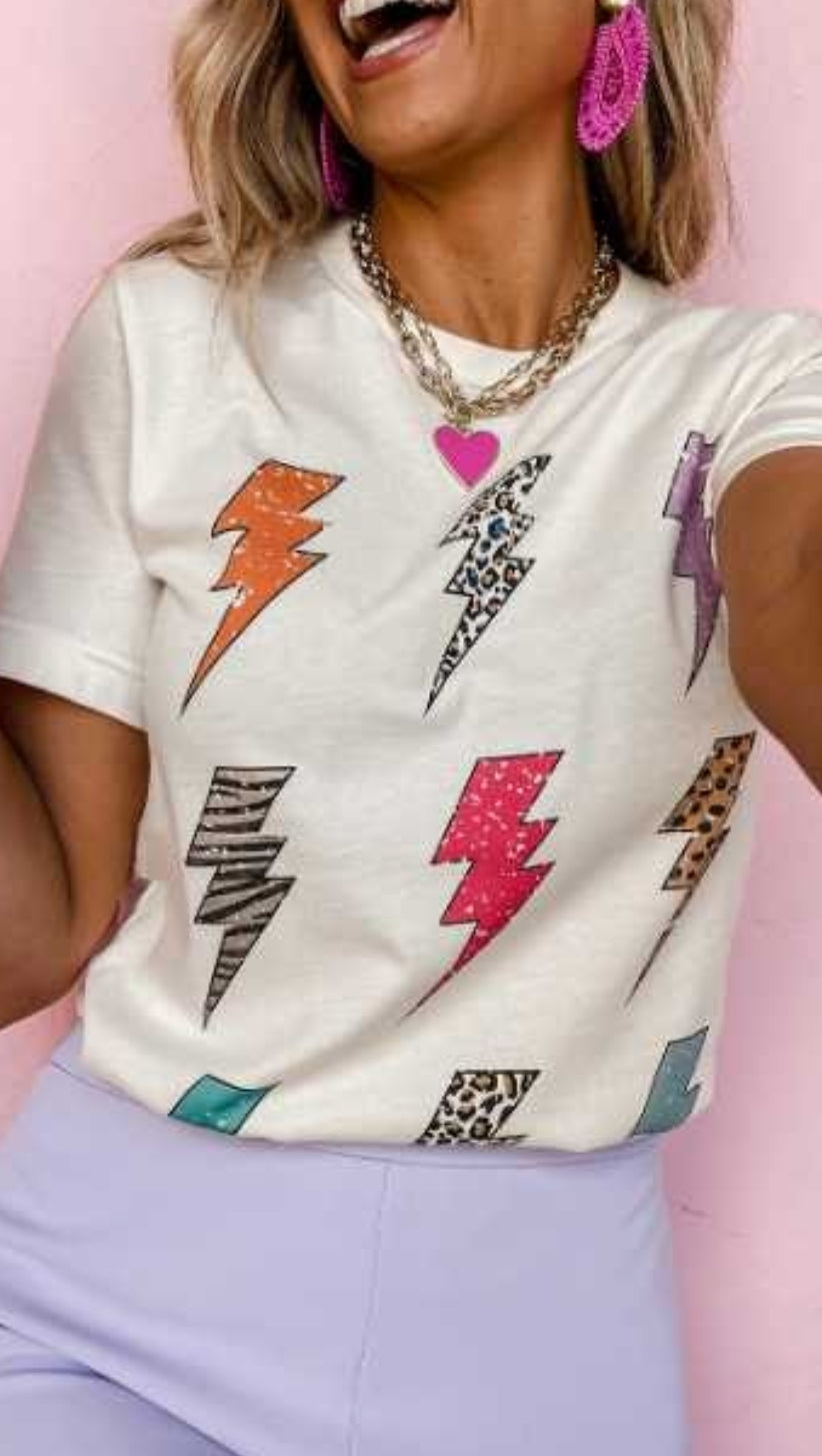 Lightening bolt T-shirt