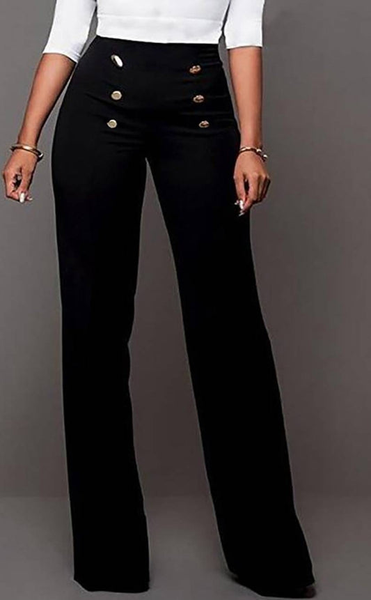 Highwaisted button pants