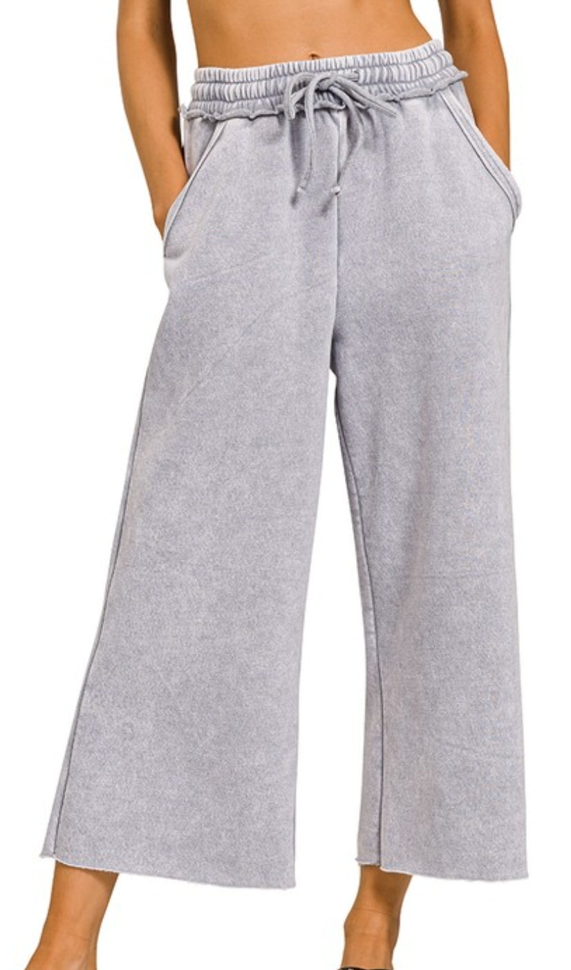 Acid palazzo sweatpants