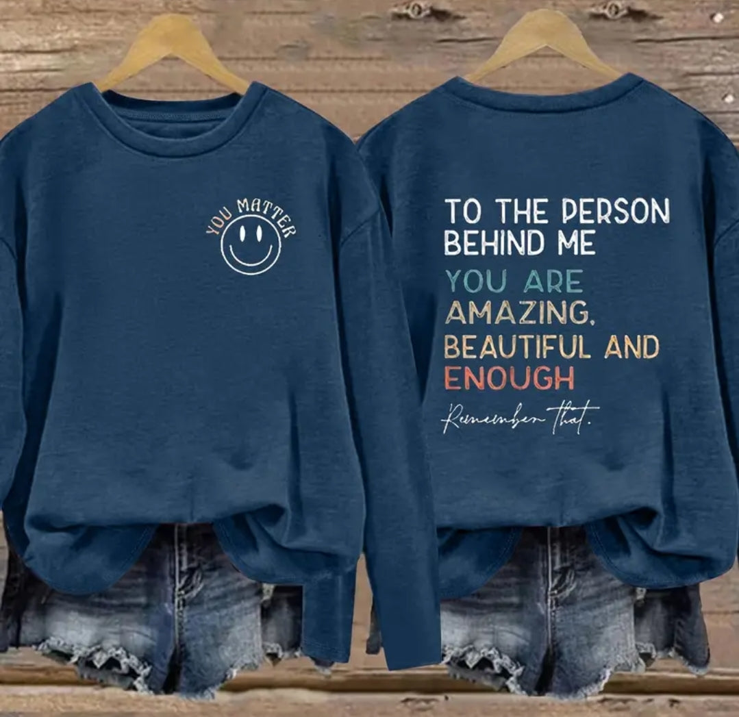 You matter long sleeve