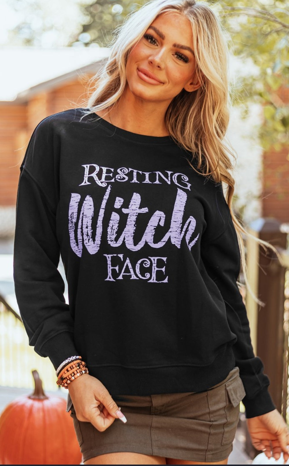 Resting witch face long sleeve