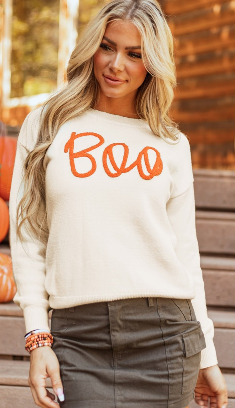 Boo sweater