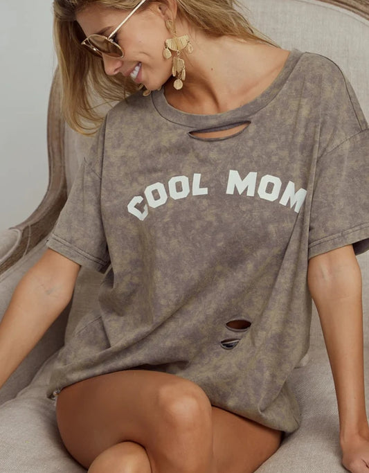 Vintage cool mom T-shirt