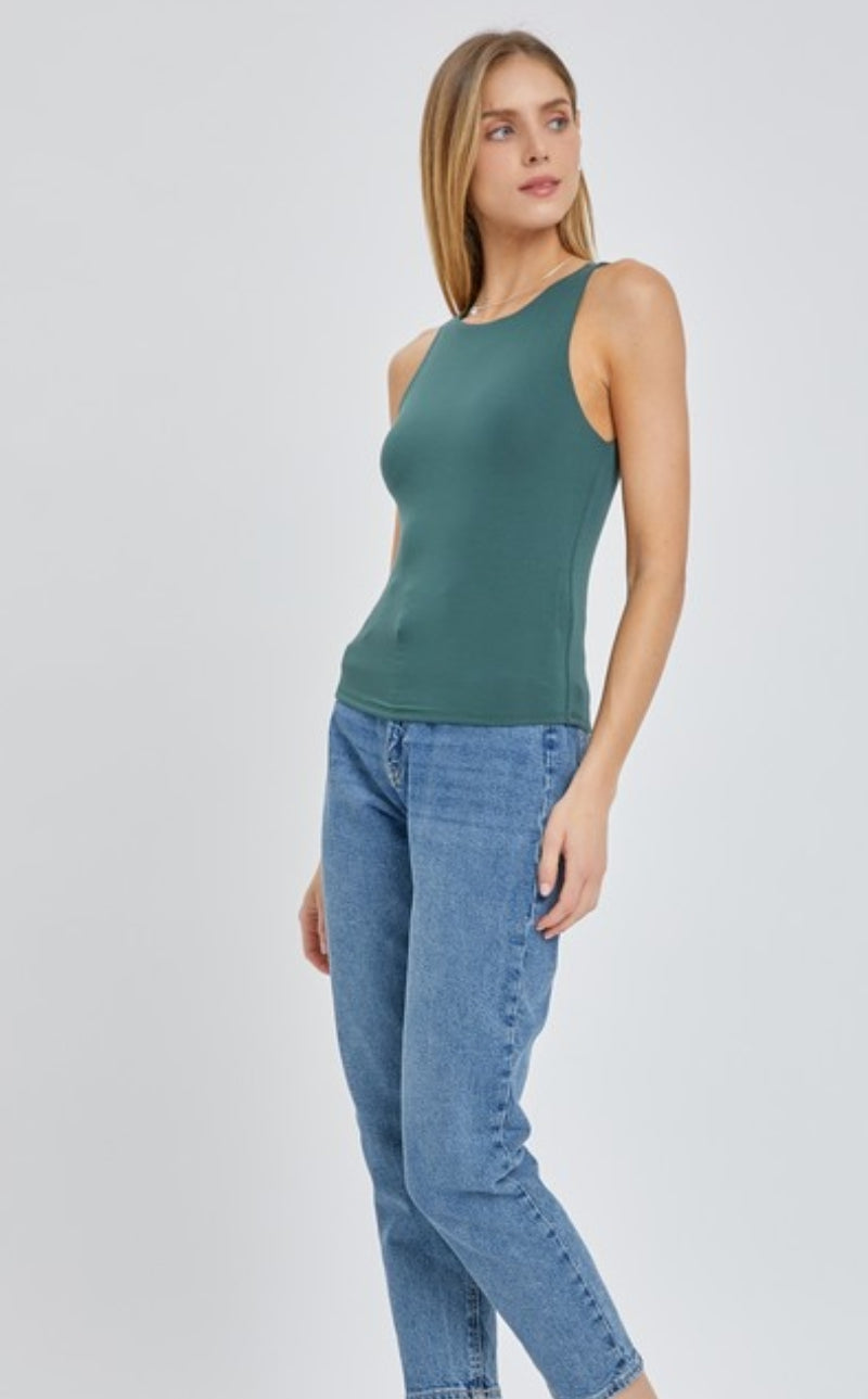 Boat neck tank