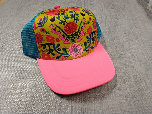 Blue Flower hat