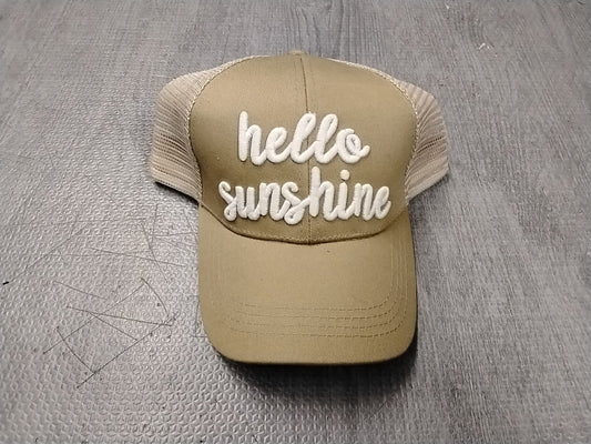 Hello sunshine hat