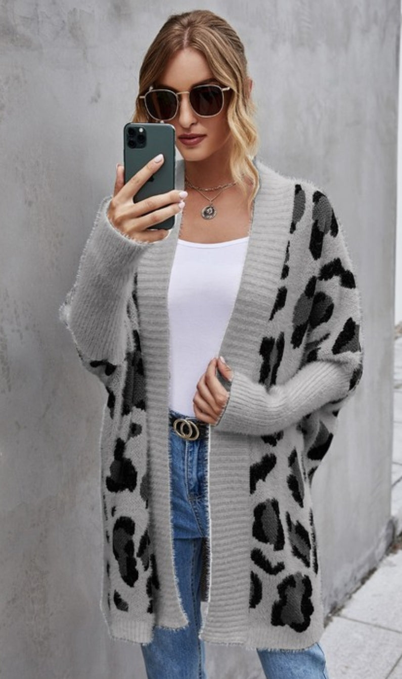 Leopard cardigan