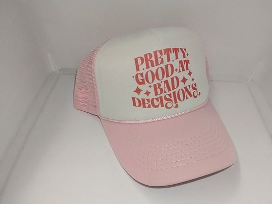 Bad decisions hat