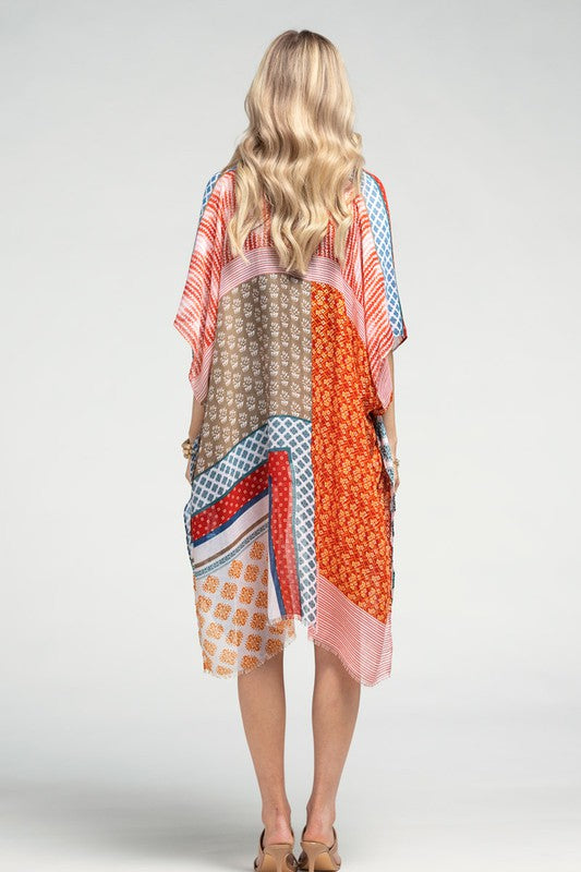 Moroccan tile Kimono