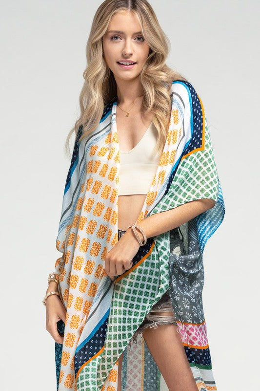 Moroccan tile Kimono