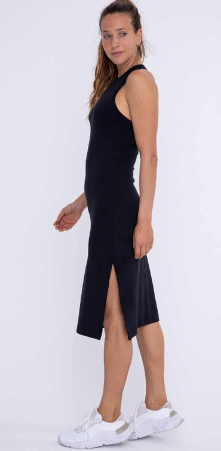 Racerback Body Con Midi Dress