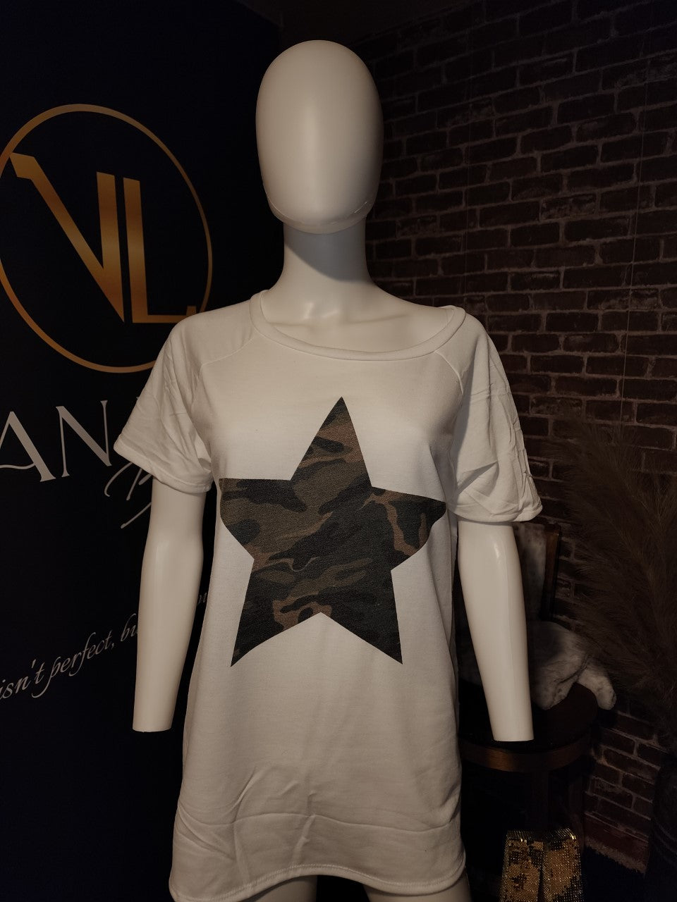 Camo star Tee shirt